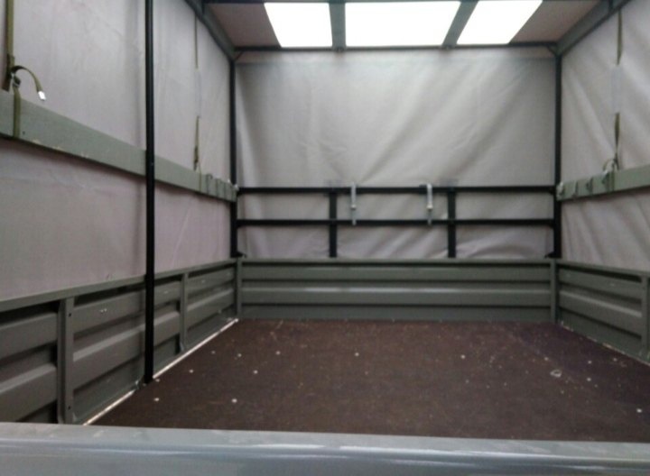 Сделали тентованный фургон (с задней шторкой) в Ярцеве за 130 000 рублей за 7 дней