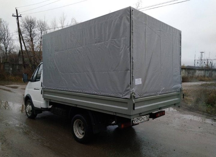 Сделали тентованный фургон (с задней шторкой) в Ярцеве за 130 000 рублей за 7 дней