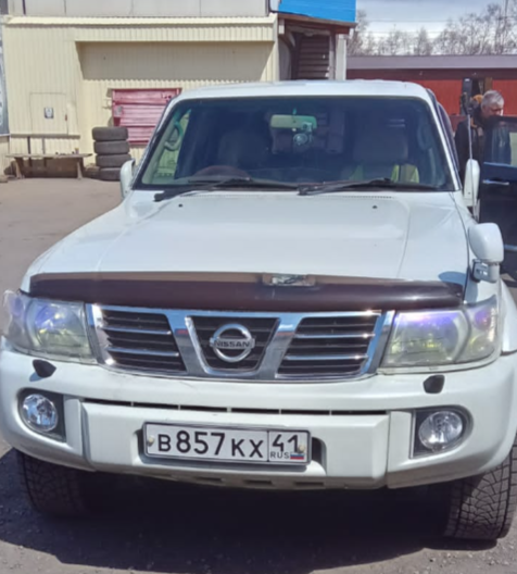 Оформили замену двигателя на контрактный для Nissan Patrol в Серпухове за 32000 ₽