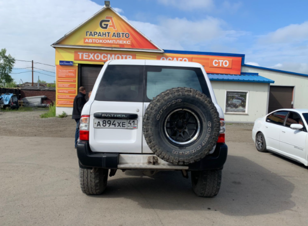 Оформили замену двигателя на контрактный для Nissan Patrol в Серпухове за 32000 ₽