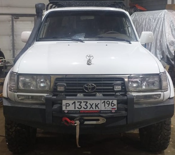 Оформили замену двигателя на Toyota Land Cruiser в Москве за 21000 ₽