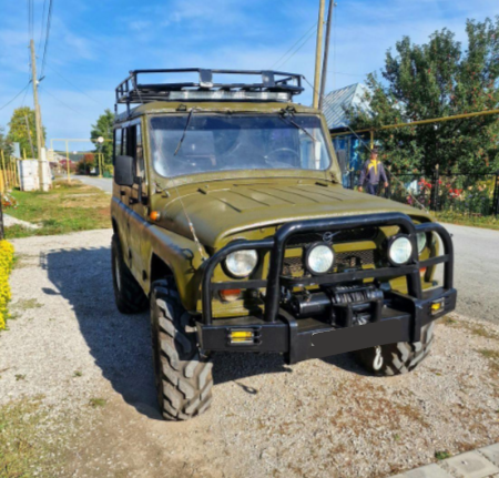 Зарегистрировали силовые бамперы на УАЗ 3151 в Москве за 5 000 ₽