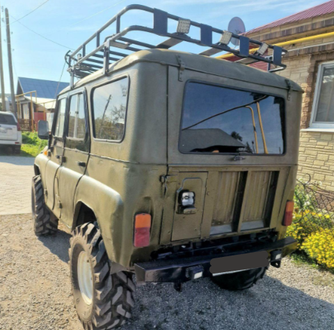 Зарегистрировали силовые бамперы на УАЗ 3151 в Москве за 5 000 ₽